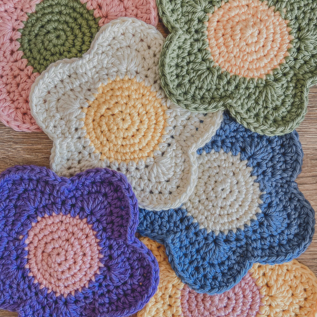 Easy Crochet Coffee Coasters