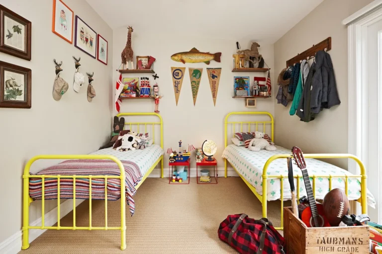 22 Modern Shared Kids Room Ideas That Give Each Child Their Own Space