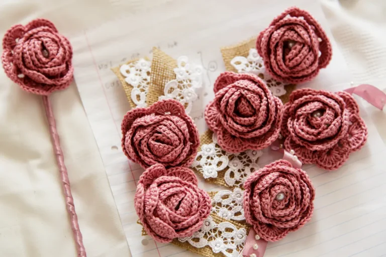 Easy Crochet Flower Patterns That Look Beautiful and Simple to Make